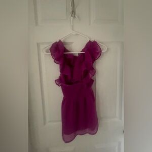 banana republic plum top